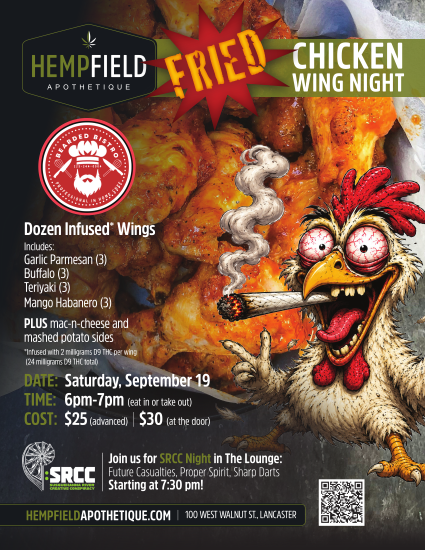 *Infused* FRIED Chicken Wing Night